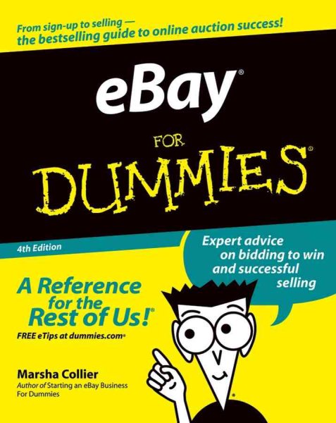 eBay For Dummies cover