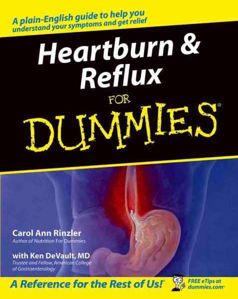 Heartburn and Reflux For Dummies cover