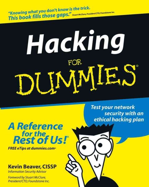 Hacking For Dummies (For Dummies (Computer/Tech)) cover