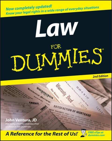 Law For Dummies cover
