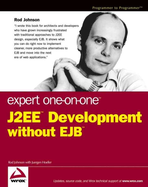 Expert One-to-One J2EE Development cover