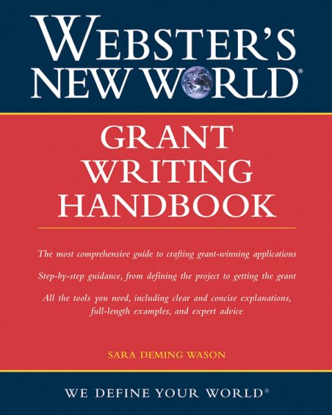 Webster's New World Grant Writing Handbook cover