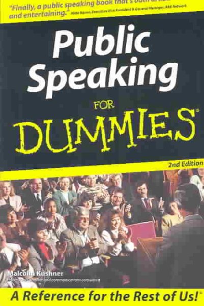 Public Speaking For Dummies cover