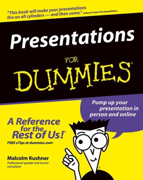 Presentations For Dummies cover
