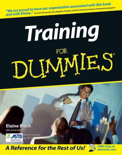 Training For Dummies cover