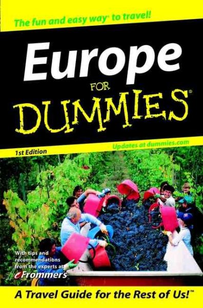 Europe For Dummies? (Dummies Travel) cover