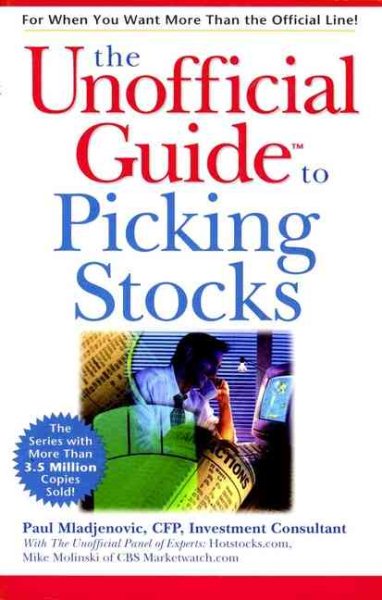 The Unofficial Guide to Picking Stocks (Unofficial Guides) cover