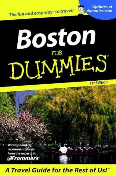 Boston For Dummies? (Dummies Travel) cover