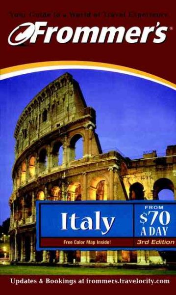 Frommer's Italy from $70 a Day (Frommer's $ A Day) cover