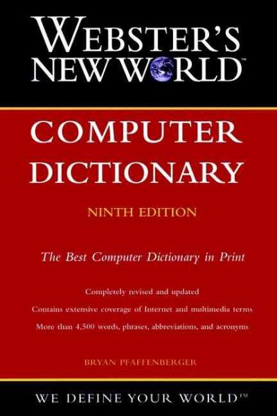 Webster's New World Computer Dictionary cover
