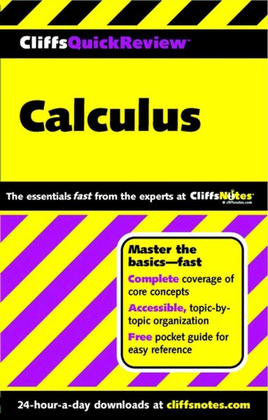 CliffsQuickReview Calculus (Cliffs Quick Review (Paperback)) cover
