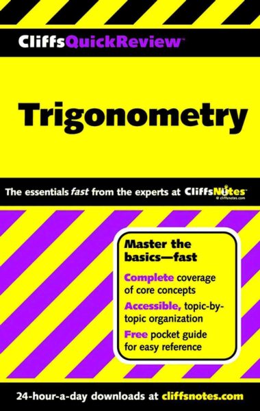 CliffsQuickReview Trigonometry cover