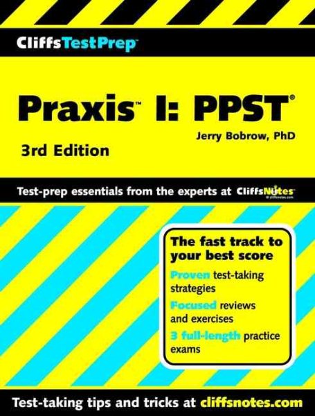 CliffsTestPrep Praxis I: PPST (Cliffs Test Prep Guides) cover
