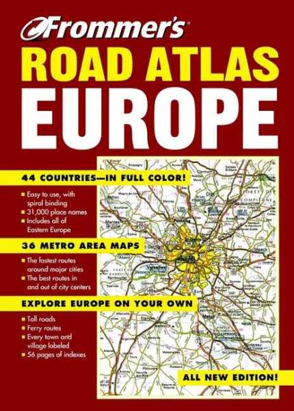 Frommer's Road Atlas Europe