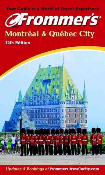 Frommer's Montreal & Quebec City cover