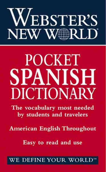 Webster's New World Pocket Spanish Dictionary: English-Spanish, Spanish-English cover
