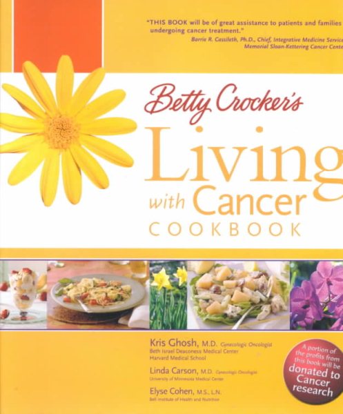 Betty Crocker's Living with Cancer Cookbook cover