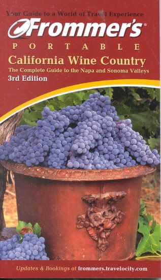 Frommer's Portable California Wine Country cover