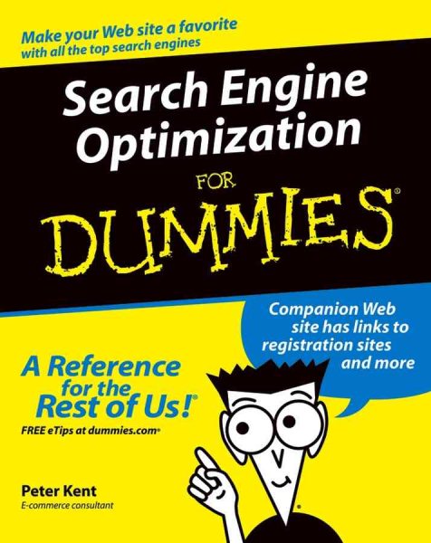 Search Engine Optimization For Dummies (For Dummies (Computer/Tech)) cover