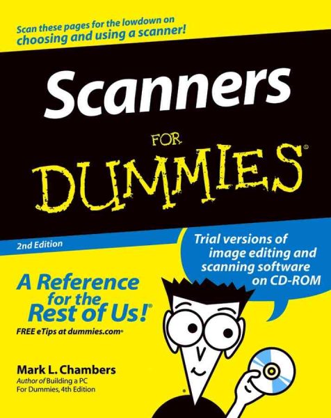 Scanners For Dummies cover