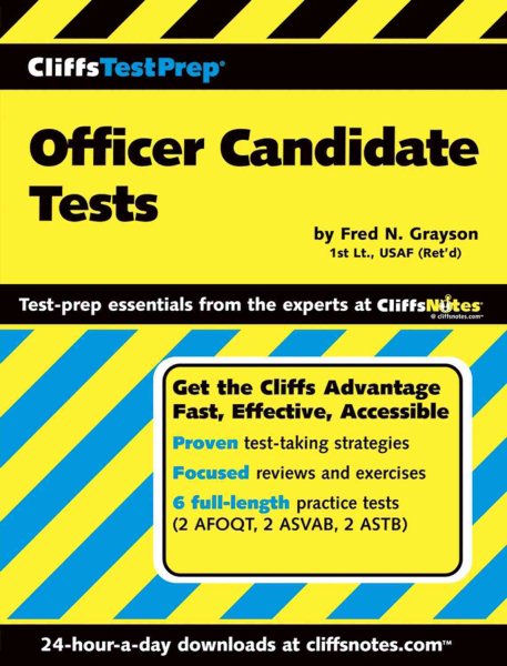 CliffsTestPrep Officer Candidate Tests cover