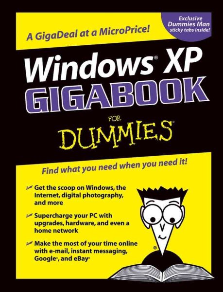 Windows?XP Gigabook For Dummies cover