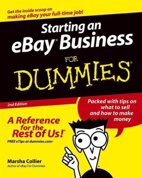 Starting an eBay Business for Dummies, Second Edition cover