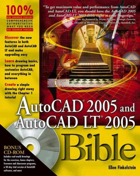 AutoCAD 2005 and AutoCAD LT 2005 Bible cover