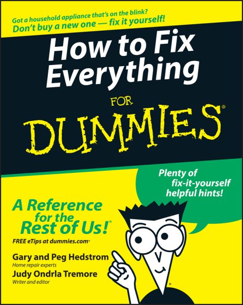 How to Fix Everything For Dummies cover