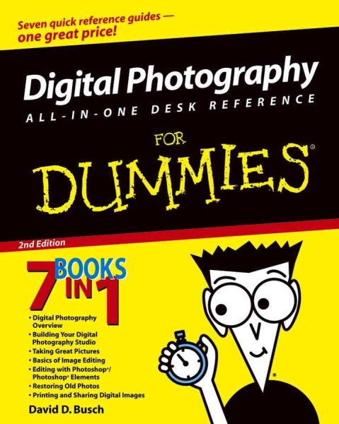Digital Photography All-in-One Desk Reference For Dummies (For Dummies (Lifestyles Paperback)) cover