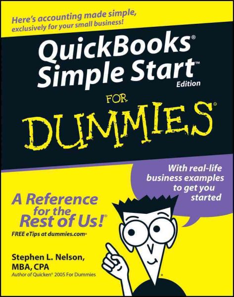 QuickBooks Simple Start for Dummies cover