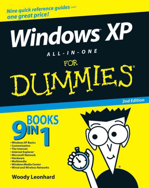 Windows XP All-in-One Desk Reference For Dummies cover