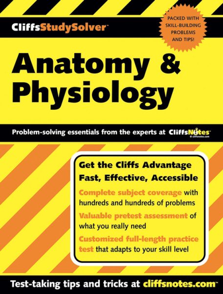 CliffsStudySolver: Anatomy and Physiology cover