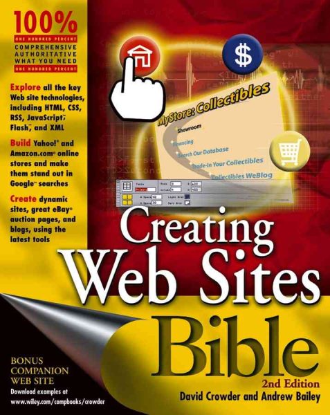 Creating Web Sites Bible cover
