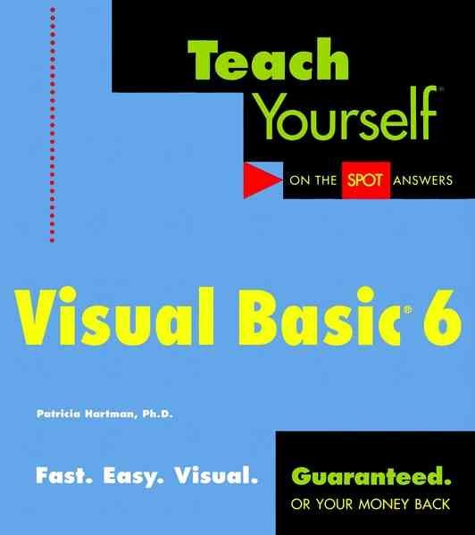 Teach Yourself Visual Basic 6 (Teach Yourself (IDG))