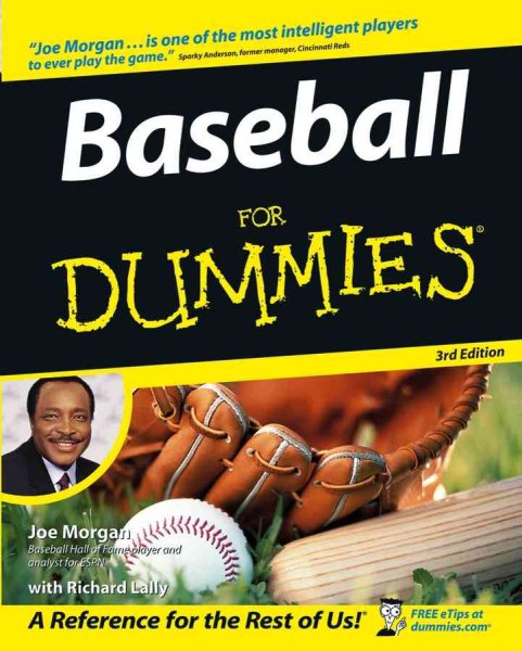 Baseball for Dummies 3rd Edition cover