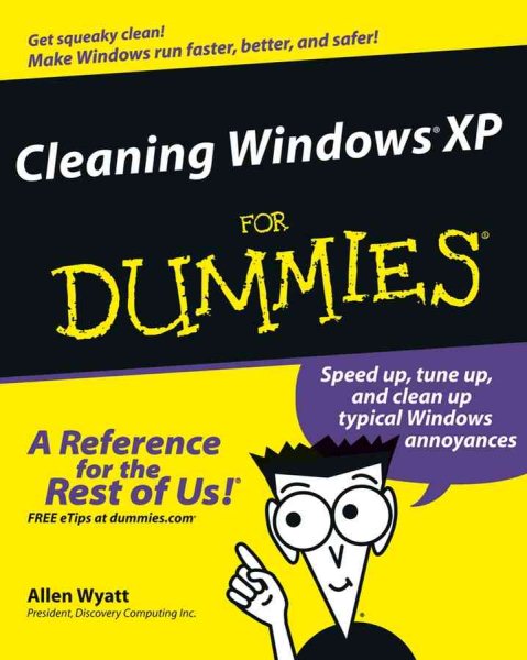 Cleaning Windows XP For Dummies cover