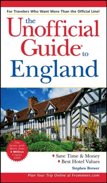 The Unofficial Guide to England (Unofficial Guides) cover
