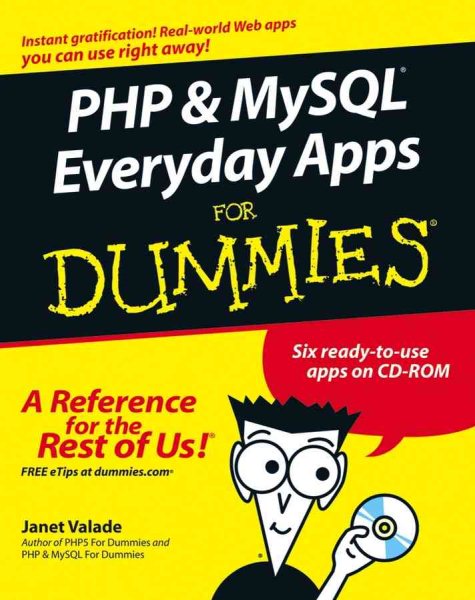 PHP and MySQL Everyday Apps For Dummies cover