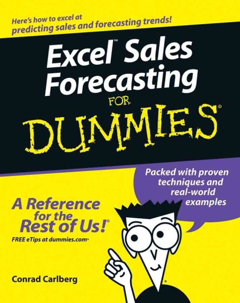 Excel Sales Forecasting For Dummies cover