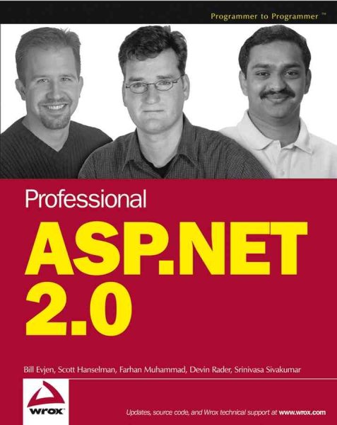 Professional ASP.NET 2.0 (Programmer to Programmer) cover
