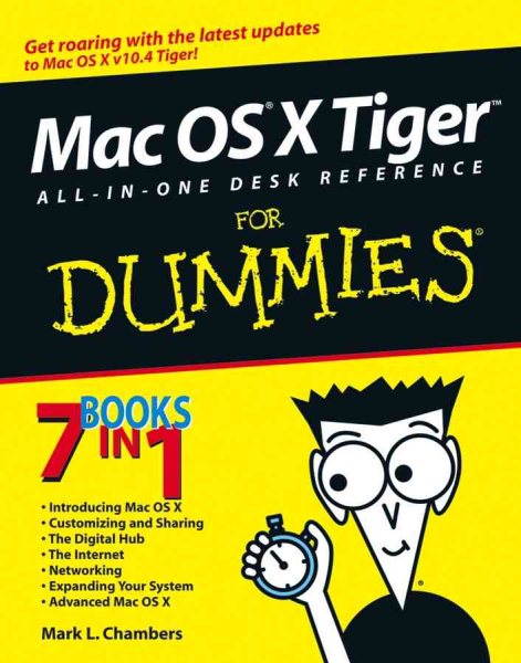 Mac OS X Tiger All-in-One Desk Reference For Dummies cover