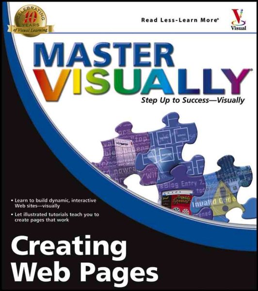 Master VISUALLY Creating Web Pages cover