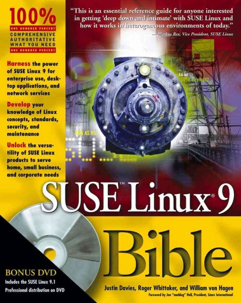 SUSE Linux 9 Bible cover