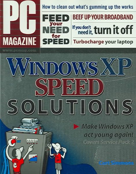 PC Magazine Windows XP Speed Solutions cover