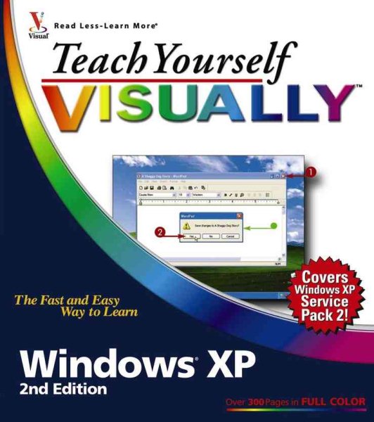 Teach Yourself VISUALLY Windows XP 2nd Edition (TECH) cover