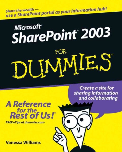 Microsoft SharePoint 2003 For Dummies cover