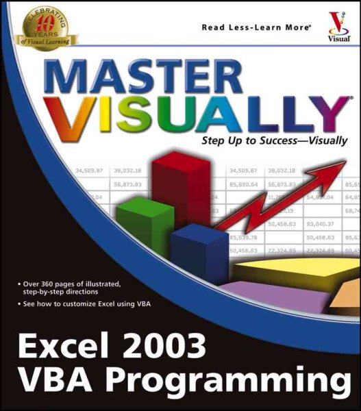 Master Visually Excel 2003 VBA Programming cover