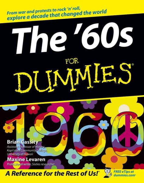 The '60s For Dummies cover