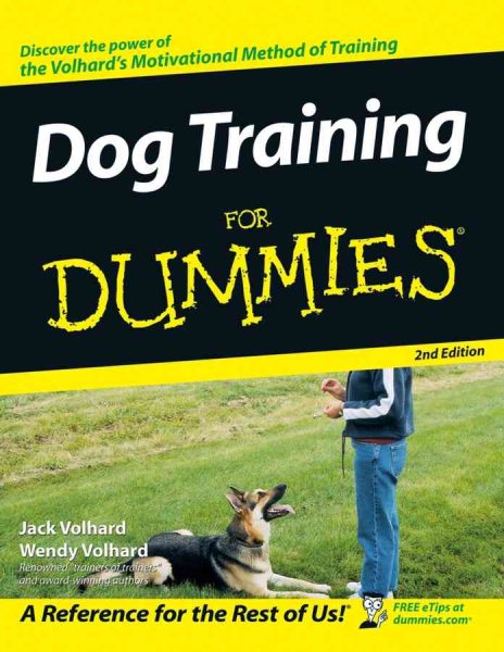 Dog Training For Dummies cover